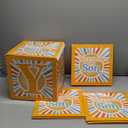 Here Comes The Son Boho Baby Boxes Baby Shower Decorations Party Supplies Party Decor (4PCS)