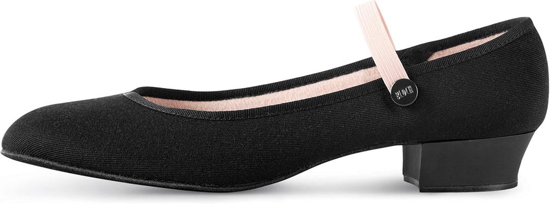 Bloch Girl's Accent Dance Shoe (8.5, Black)