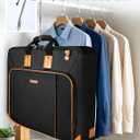 Noozion Garment Bag for Travel, Large Carry On Suit Bag for Business Up to 3 Suits, Wrinkle Free Garment Bag for Hanging Clothes with Shoulder Strap, Laptop Compartment, and Wet-Dry Pocket
