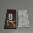 for Samsung Galaxy S25 Ultra Case with 360Rotatable Magnetic Ring Stand Compatible with Mag-Safe Military Protection Shockproof Transparent Phone Cases for S25 Ultra 6.9",Clear