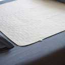 2 Pack Cotton Top Quilted Underpad, Waterproof Extra Absorbent Use for Incontinence Bed Pads,Washable and Reusable Pet Pads (34" x 36")