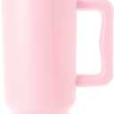 Simple Modern 40 oz Trek Tumbler with Handle and Straw Lid | Cup Holder Friendly Insulated Stainless Steel Travel Mug | Blush