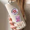 150 PCS Romance Book Stickers for Kindle, Bookish Sticker Pack for Laptop, Ebook Readers Cute Booktok Vinyl Decals Water Bottle Girls Holographic Waterproof Smut Romance (Red150)