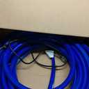 VEVOR 75ft Heated Water Hose for RV, Heated Drinking Water Hose Antifreeze to -45F, Automatic Self-regulating, 5/8" I.D. with 3/4" GHT Adapter, Lead and BPA Free