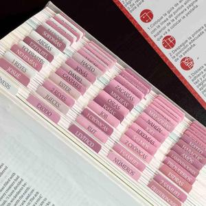 Spanish Laminated Bible Tabs, pestaas para biblia en espaol, Reposition Large Print Stickers, Easy to Read and Apply Bible Tabs for Women and Man (Spanish Pink)