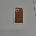 Apple iPhone 12 and iPhone 12 Pro Leather Case with Magsafe - Saddle Brown