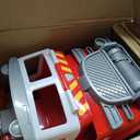 PAW Patrol Ultimate Rescue Fire Truck with 2 Ft. Ladder, Lights, Sounds, a Mini Toy Car, Chase, Marshall & Skye Figures, Toys for Boys & Girls Ages 3+