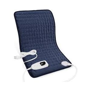 Deepsoon Heating Pad,Electric Heating Pads for Back,Neck,Moist Heating Pad for Abdomen Shoulder Knee Legs,Dry/Moist Heat&Auto Shut Off,Mother's Day Birthday for Men and Women,Navy Blue,24x12 Inch