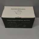 Tea Kettle gooseneck with Thermometer for Pour Over Coffee & Tea, 42 fl oz, Premium Stainless Steel, Accurate Temperature Control, Ideal Spout for Precision Pouring, Compatible with all Stovetop (White)