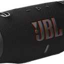 JBL Portable Waterproof & Drop-Proof Bluetooth Speaker, Bold Pro Sound with AI Sound Boost, 28Hrs of Playtime, Built-in powerbank & Comes with a Sturdy/Removable Carrying Strap (Black) 8.5 inch