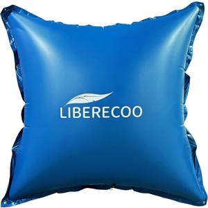 LIBERECOO 8'x8' Pool Pillows for Above-Ground Swimming Pools,0.4mm Extra Durable Long-Lasting Inflatable Winter Pool Pillow, Air Pillow for Winterizing Pool Cover (8x8 ft. (Square))