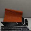 Love's cabin Elevated Cooling Dog Bed for Large Dogs, Portable Indoor & Outdoor Raised Pet Dog Cat Cot, Durable Summer Frame with Breathable Mesh, Terracotta, 48 inches