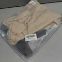 Girls Skirt Sets 2 Piece Outfits Long Sleeve Puff Mock Neck Tops and Plaid Skirts Fall Winter Clothes Size 6-14Y (Beige)