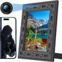 Hidden Camera Picture Frame - Spy Camera - WiFi HD 1080P - Offline PIR Motion Detection Video Record Video-only Night Vision - 365 Days Standby Nanny Cam