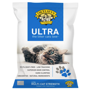 Dr. Elsey's Fragrance Free Ultra Unscented Cat Litter - 40 LB