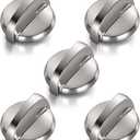 5 Pack WB03T10284 Oven Knobs Replacements for GE, 191D5100 Stove Knons Compatible with GE Range Stove Oven Replaces 1373043 AP4346312 AH2321076 EAP2321076 PS2321076