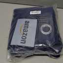 YoungsTex Navy Blue 100% Blackout Curtains for Bedroom 63 Inches Long, Grommet Thermal Insulated Black Out Drapes Evergy Saving for Living Room, 2 Panels, 42 X 63 Inch