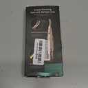 2 in 1 Heated Eyelash Curlers and Eyebrow Trimmer for Women, Electric Eyelash Curler with 2 Temperature Modes Anti-Burn USB Rechargeable Heated Eyelash Curler, Ideal Gift for Women (Black)