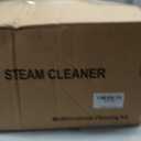Steam Cleaner, 6-Level Adjustable Handle, 15s Heat-Up, 1.08 Quarts Tank, Portable Steamer for Cleaning with 6 pcs Accessories for Home for Dirt, Grease, Grout, Tile,Floor, Car (Pearl White, 1200ML)