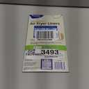 Reynolds Kitchens Air Fryer Liners Disposable, Unbleached Parchment Paper Sheets, 50 Count