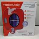 Frigidaire Retro Mini Personal Fridge Cooler, Holds 9L or 12 Cans, Portable for Car, Office, Bedroom, Dorm Room, or Cabin, Features Plugs for Home Outlet & 12V Car Charger - 10"D x 7"W x 10.5"H, Red, standard
