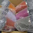 VEGOND 12oz Tumbler Stainless Steel Tumbler bulk Vacuum Insulated Double Wall Travel Tumbler with Lid and Straw Reusable Tumbler, White 6 Pack