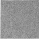 Self Adhesive Carpet Tile, Easy to Peel and Stick Carpet Floor Tile - 12 Tiles/12 sq Ft. (Medium, Grey-White)
