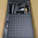 Black Tub Shower Faucet Set Complete with 8-Inch Rainfall Shower Head and Tub Spout Included Shower Valve Tub Shower Trim Kit Matte Black