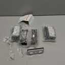 VOLISUN Solar Fence Lights Outdoor 12 Pack, 10 Colors  Color Changing Fence Lights Solar Powered, Fast Charging, IP65 Waterproof LED Solar Lights for Fence, Backyard, Garden, Railing, Deck, Patio (Black)