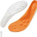 InsoleX, Pairs of 2 Footstr Insoles for Kids Youth, Arch Support & Shock Absorption, 4D Elastic Cloud Breathable Soft Foam Sole for Men & Women Size 39-40