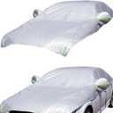 All Seasons Sunshade Ice Cover, 2026 New Magnetic Car Windshield Snow Cover, Automotive Large Magnetic Windshield Frost Cover with Side Window and Mirror Protector in Winter (Full Cover)