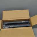 Set of 2 Expandable Cabinet Shelf Organizer, Black Kitchen Countertop Shelves, Stackable Metal Pantry Storage Organizer for Cupboard, Spice Rack (14.1"-25.2"L*11"W*10.2"H)