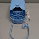 Bubble Machine Durable Automatic Bubble Blower, 18000+ Big Bubbles Per Minute Bubbles for Kids Toddlers Bubble Maker Operated by Plugin or Batteries Bubble Toys for Indoor Outdoor Birthday Party (Black)