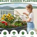 AHEONLAR 3 Pack 4×2×1.5ft Galvanized Raised Garden Bed Outdoor, Sturdy Planter Boxes for Vegetables, Fruits, Flowers and Plants, Easy Assembly, Grey, 4x2x1.5ft