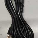 AC Power Cord for LG TV 32" 39" 40" 42" 44" 47" 49" 50" 55" 60" 65" Inch Smart LED LCD HD TV 3 Prong Power Cable Replacement 6 Feet