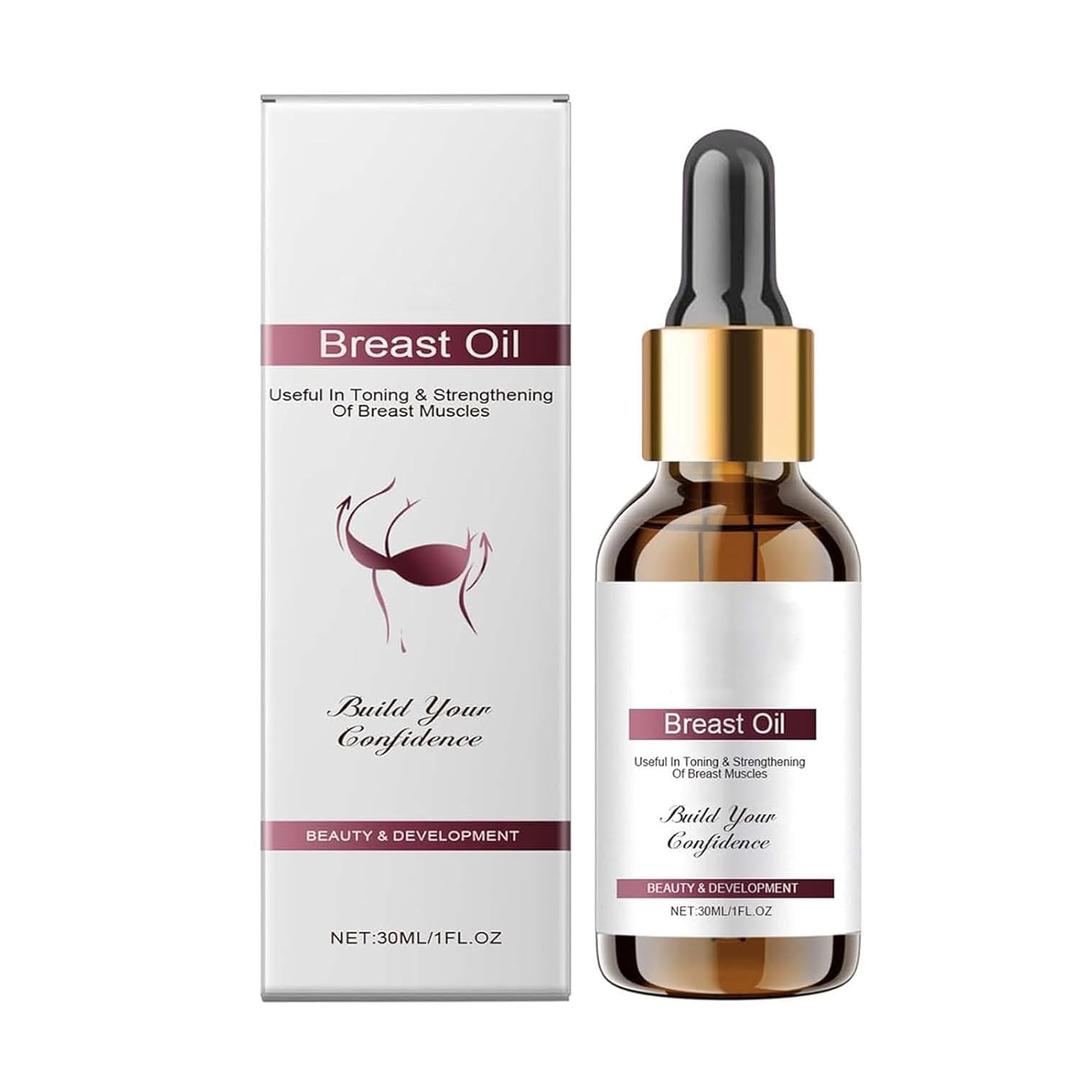 Bust Lift Oil, Naturally Lifted Fuller Firmer Bust, Essential Oil for Busts Enhancement, Natural Chest Care, Hydrating and Moisturizing (1pcs)