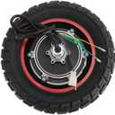 Electric Scooter Hub Motor Rear Wheel, for M4 M4pro 10 Inch Scooter 48V 800W Rear Wheel Drive Motor Replacement With Tire