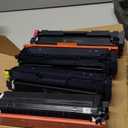  Econtoner 125 High-Yield Black Toner Cartridge 4-Pack Replacement for Canon 125 Toner Cartridge for ImageCLASS LBP6030w LBP6000 LBP3100 MF3010 Printer