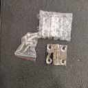 Heavy Duty Stainless Steel Square Hinge – 1.5x1.5 Inch Marine Grade 316 Equal-Sided Hinge for Boat Hatches, Toolbox (1.5x1.5 Inch-2 Pack)