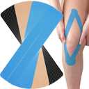 Waterproof Breathable Athletic Elastic Sports & Weightlifting Tape, Injury Recovery-Muscle Strain Relief & Joint Support(3 Colors Mixed) (Y-Shaped)