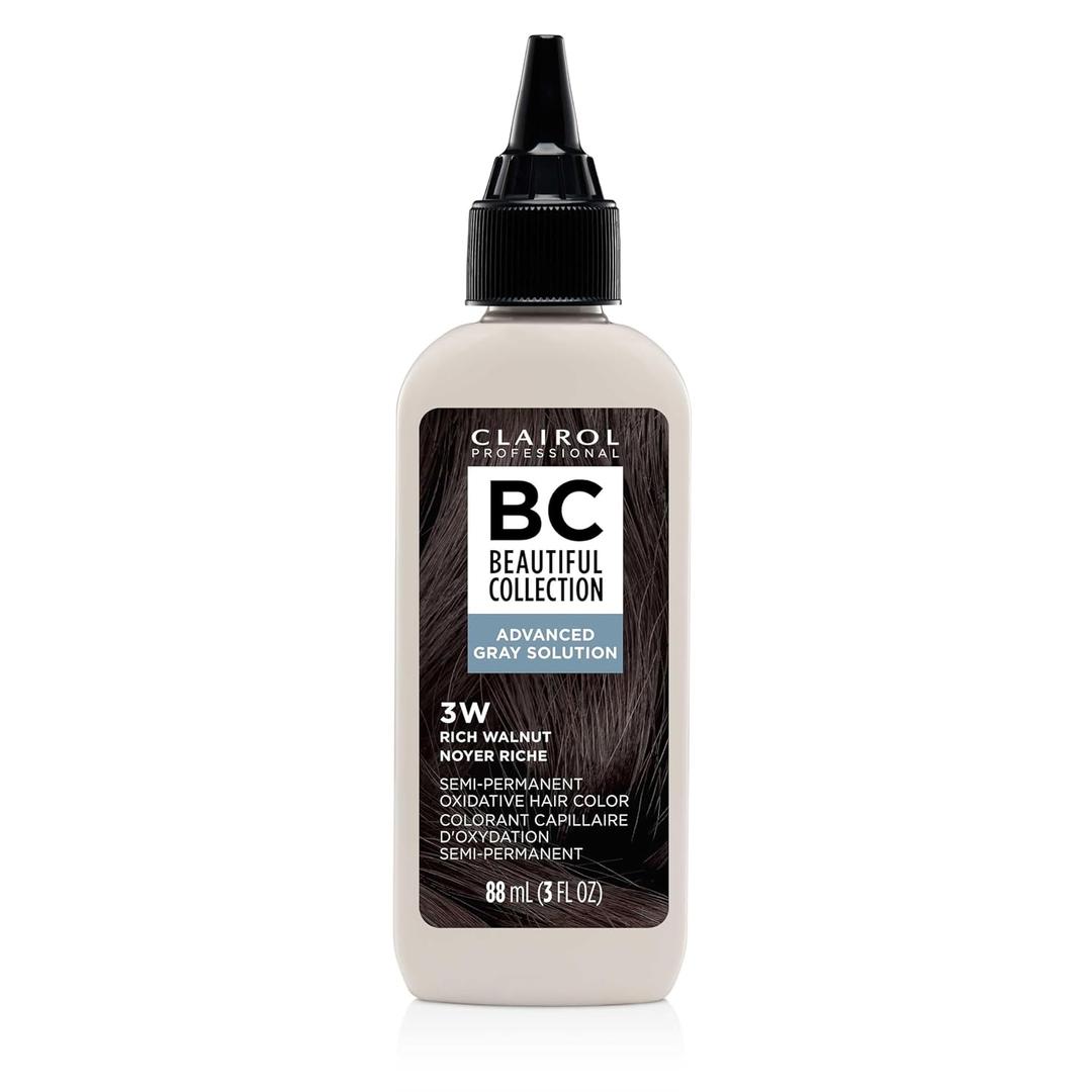 4 x Clairol Professional Beautiful Collection Advanced Gray Solutions | Semi-Permanent Hair Color with Gray Coverage for All Hair Textures | Packaging May Vary