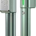 Jack  Rose Travel Steamer For Clothes,110-230V,0.9Ib Light,9 * 2.6in Small Mini Travel Size,Steamer Iron 2 in 1,15s Heat-Up,Ceramic Heat Panel,For Global  Europe Traveling