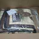 Donna Sharp Pine Circle Cal. King Quilt Set, 106" x 118", California King