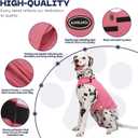 Dog Anxiety Vest and Shirt, Skin-Friendly Calming Shirt - Thunder Jacket for Pet Vet Visits - Dog Jacket for Thunder, Fireworks, Anti Anxiety Vest for Pet Without Medicine & Training