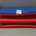 KinderMat, 1.5 Inch Thick, 4-Section Rest Mat, Red/Blue, Great for School, Daycare, Travel, and Home, 100% Made in The USA