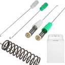 Washer Suspension Rod for GE GTW335ASN1WW GTW460ASJ4WW GTW485ASJ1WS GTW465ASN1WW GTW680BSJ3WS 4 PCS WH16X26911 WH16X26910 Washing Machine Replace WH16X24144 WH16X24145