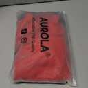 AUROLA Workout Leggings for Women Seamless Scrunch Tights Tummy Control Gym Fitness Girl Sport Active Yoga Pants (Medium, Set (Black+fiery Red))