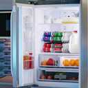 Sorbus Soda Can Organizer for Refrigerator Stackable Can Dispenser with Lid for Fridge, Pantry, or Freezer Holds 12 Cans Each, BPA-Free Clear Drink Organizer (4-Pack)
