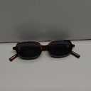 AIEYEZO Retro Rectangular Sunglasses for Women Fashion Square Sun Glasses Trendy Vintage Small Frame Shades (Tortoise/Brown)