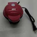 DASH Express 8” Waffle Maker for Waffles, Paninis, Hash Browns + other Breakfast, Lunch, or Snacks, with Easy to Clean, Non-Stick Cooking Surfaces - Red